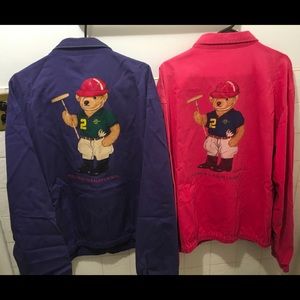Polo bear navy spring jacket, Xl ( individually)